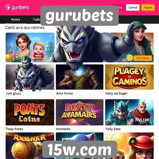 Análise do portfólio de jogos disponíveis no gurubets